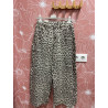 Pantalón recto animalprint