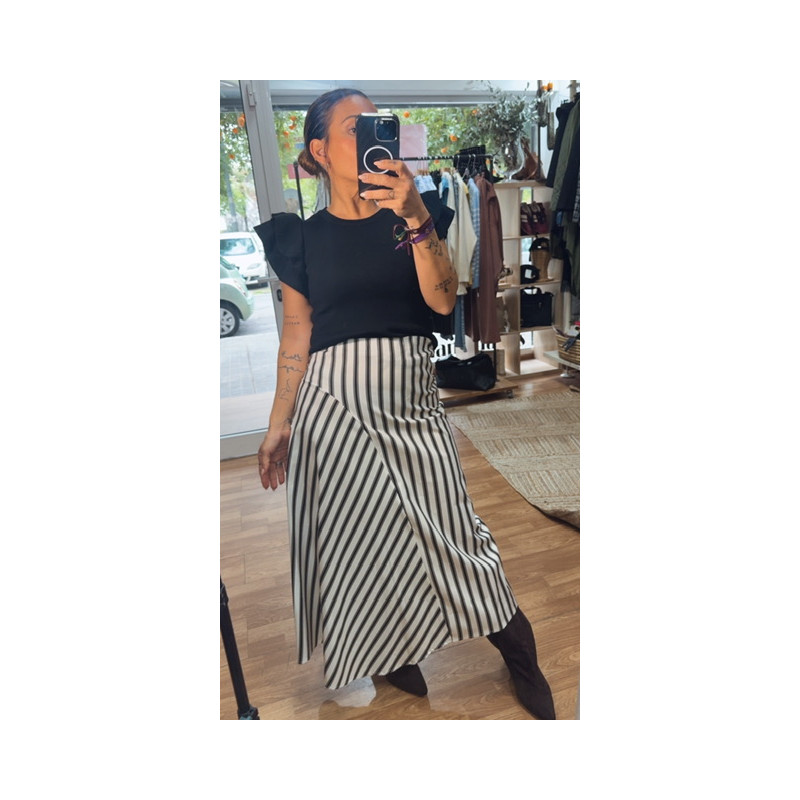 Camiseta punto volante