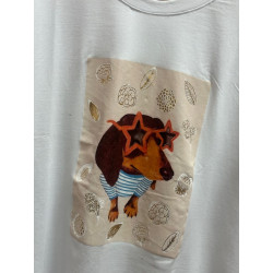 Camiseta perro salchicha