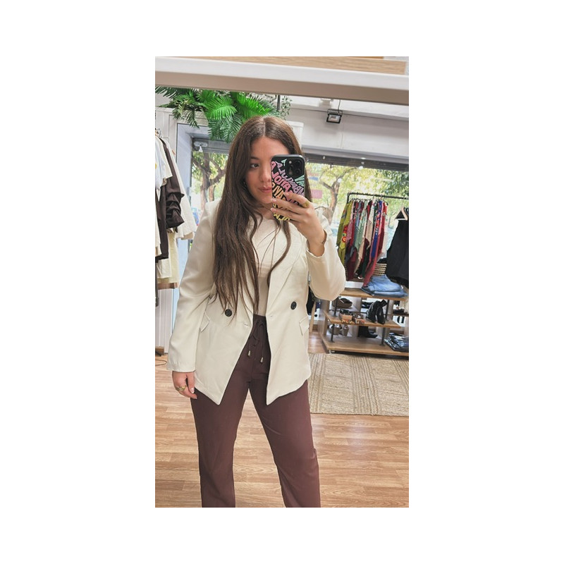 Americana básica oversize