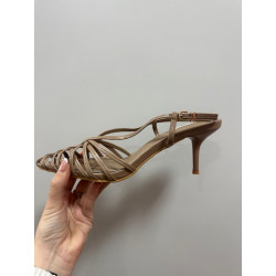 Sandalias tiras tacon