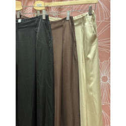 Pantalón pinza saten