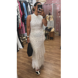 Vestido lunar volante