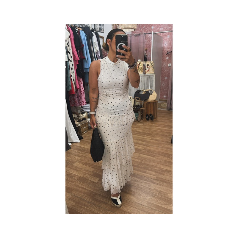 Vestido lunar volante