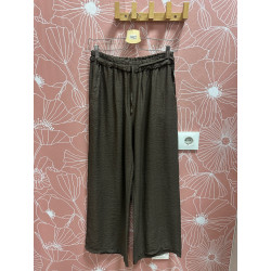 Pantalón marrón lino