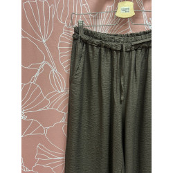 Pantalón marrón lino