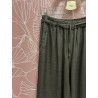 Pantalón marrón lino