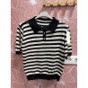 Camiseta polo rayas