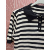 Camiseta polo rayas