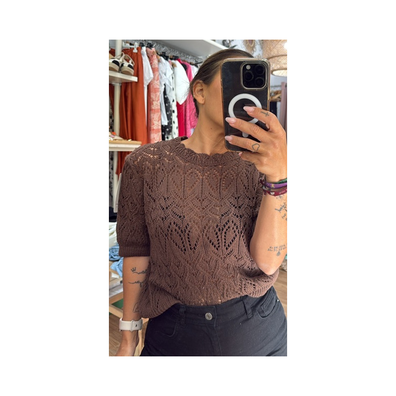 Camiseta top hilo