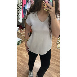 Camiseta básica pico