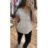 Camiseta básica pico