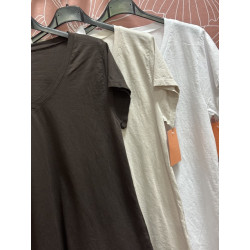 Camiseta básica pico