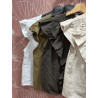 Blusa volante lino