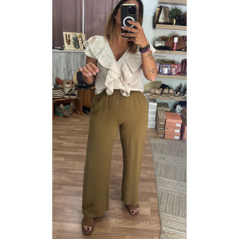 Pantalón lino
