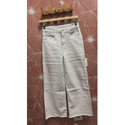 Pantalón vaquero blanco