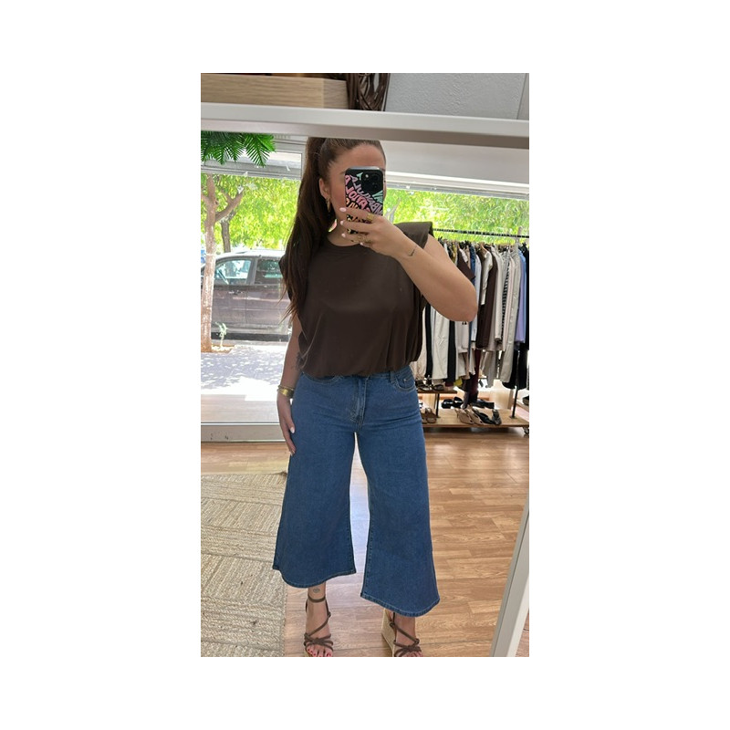 Pantalón bermuda vaquero