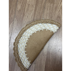 Bolso rafia cartera