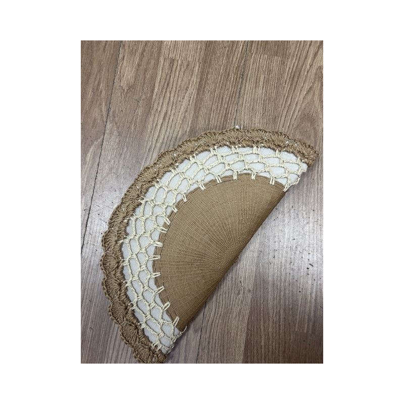 Bolso rafia cartera
