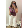 Pantalón bermuda vaquera
