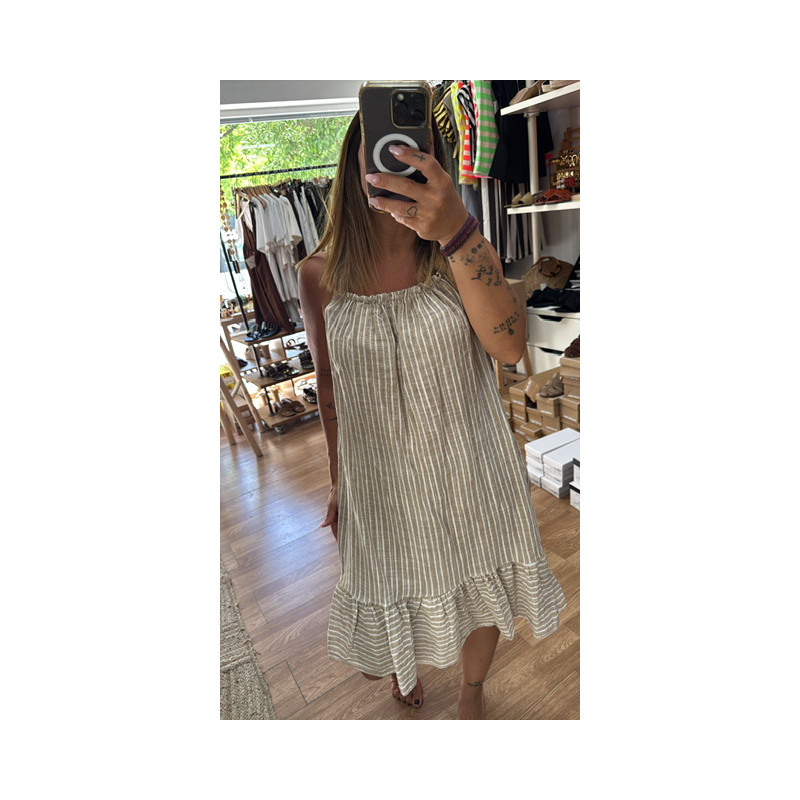 Vestido lista