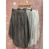 Pantalón semitransparente satinado