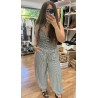 Pantalón bombacho vichy