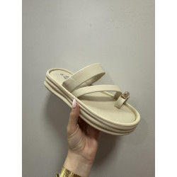 Sandalia beige