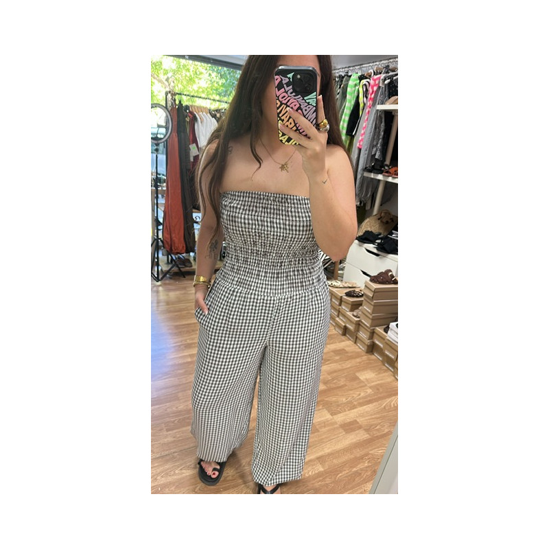 Mono estampado vichy