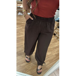Pantalón bombacho lazo