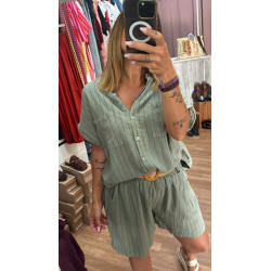 Blusa Raya lino