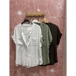 Blusa Raya lino