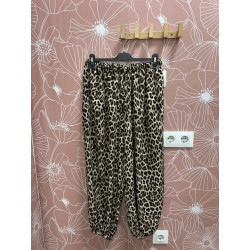 Pantalón animalprint bombacho