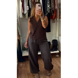 Pantalón Bombacho cuadros