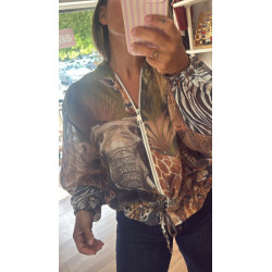 Bomber animalprint