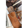 Bolso antelina piel