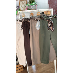 Pantalón pañuelo pinza