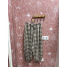 Pantalón cuadros bombacho