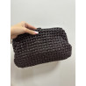Bolso trenzado piel