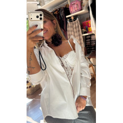 Camisa oxford oversize